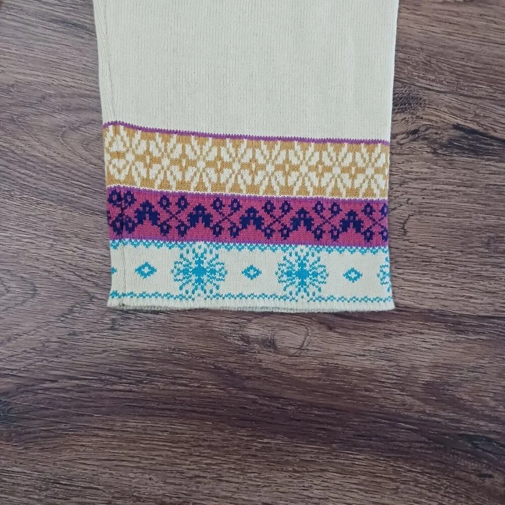 Disney Frozen Knit‎ Pants Anna Elsa Princess Size 5-6 Girls